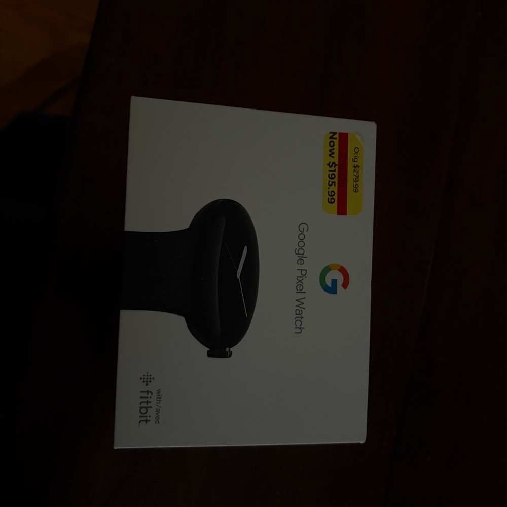 Google Pixel Watch with Dark Band